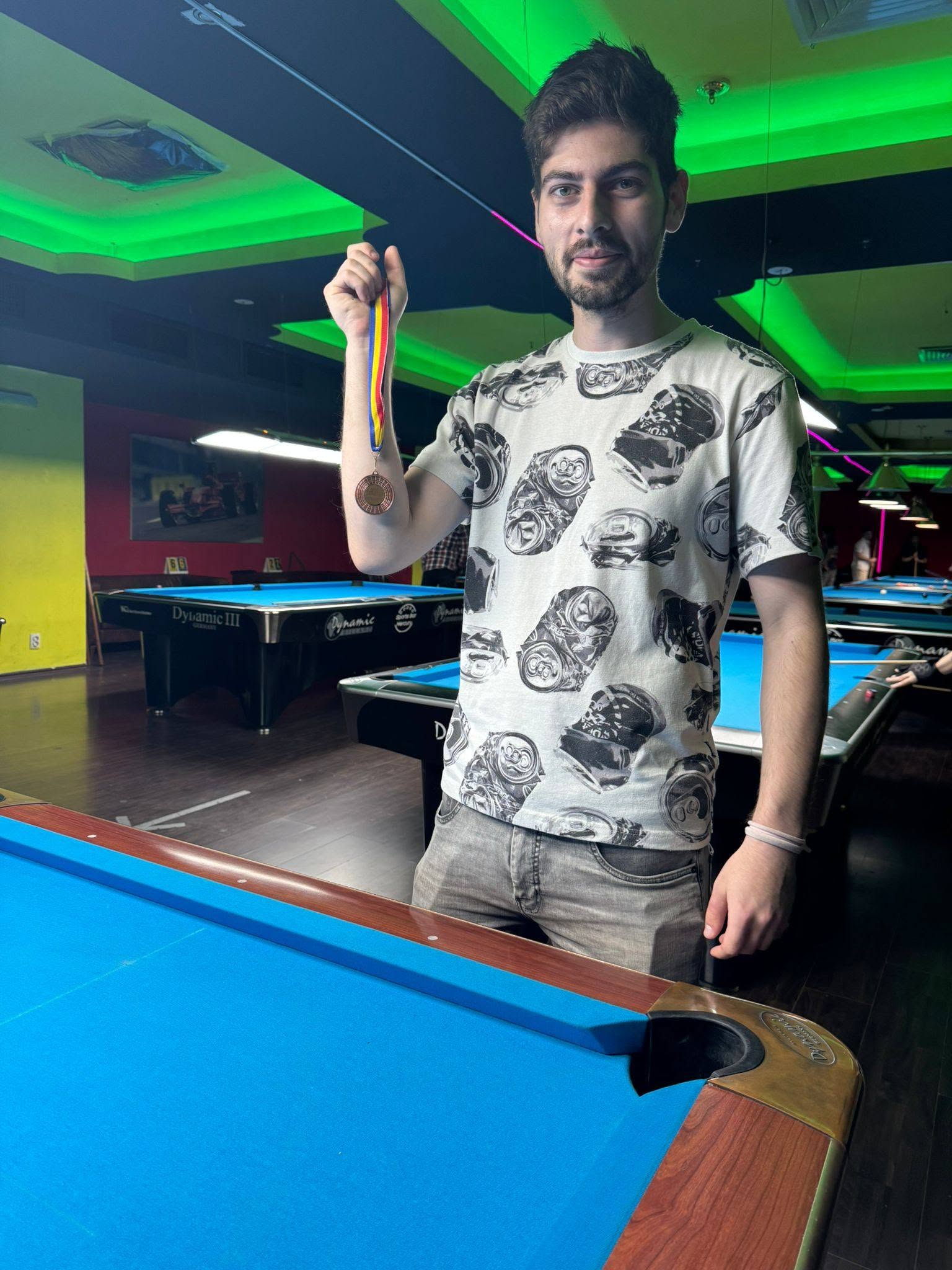 Cristi Zoe, jucător Mercury Pool Tour