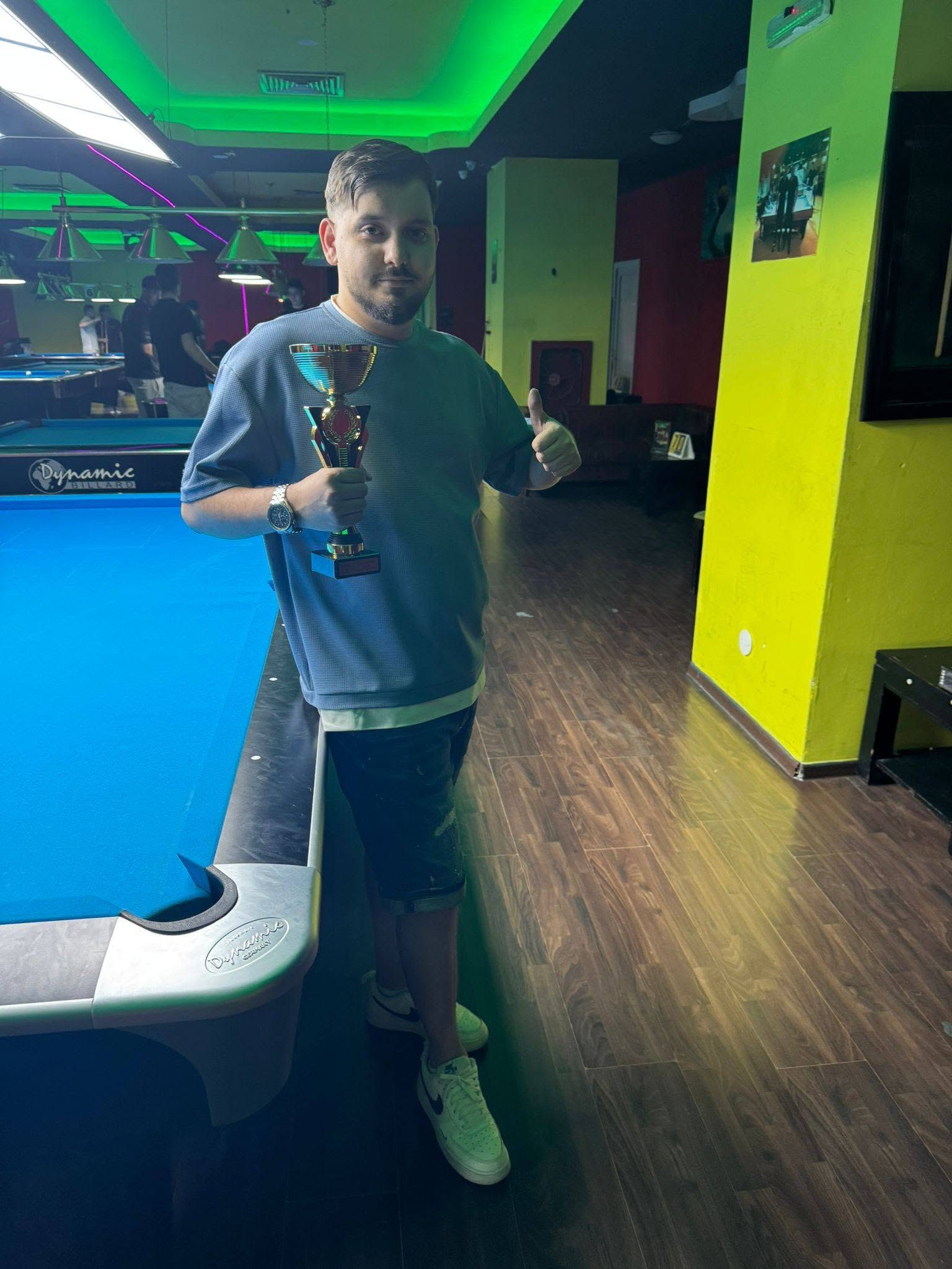 Victor, jucător Mercury Pool Tour